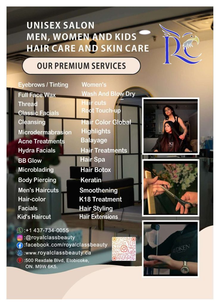 Now Open! Royal Class Beauty Salon